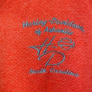 Harley Davidson coral and teal jacket size large